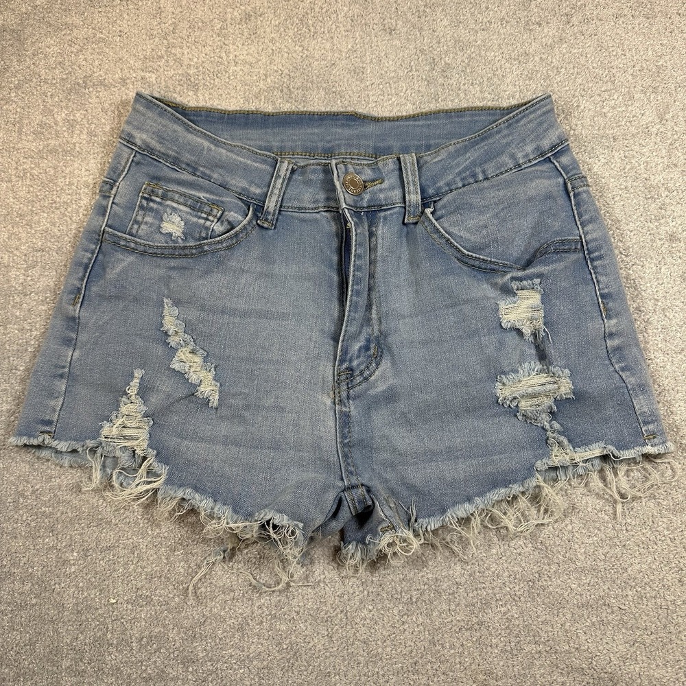 SHEIN Women's‎ Juniors Size Small Very Short Cut Off Shorts